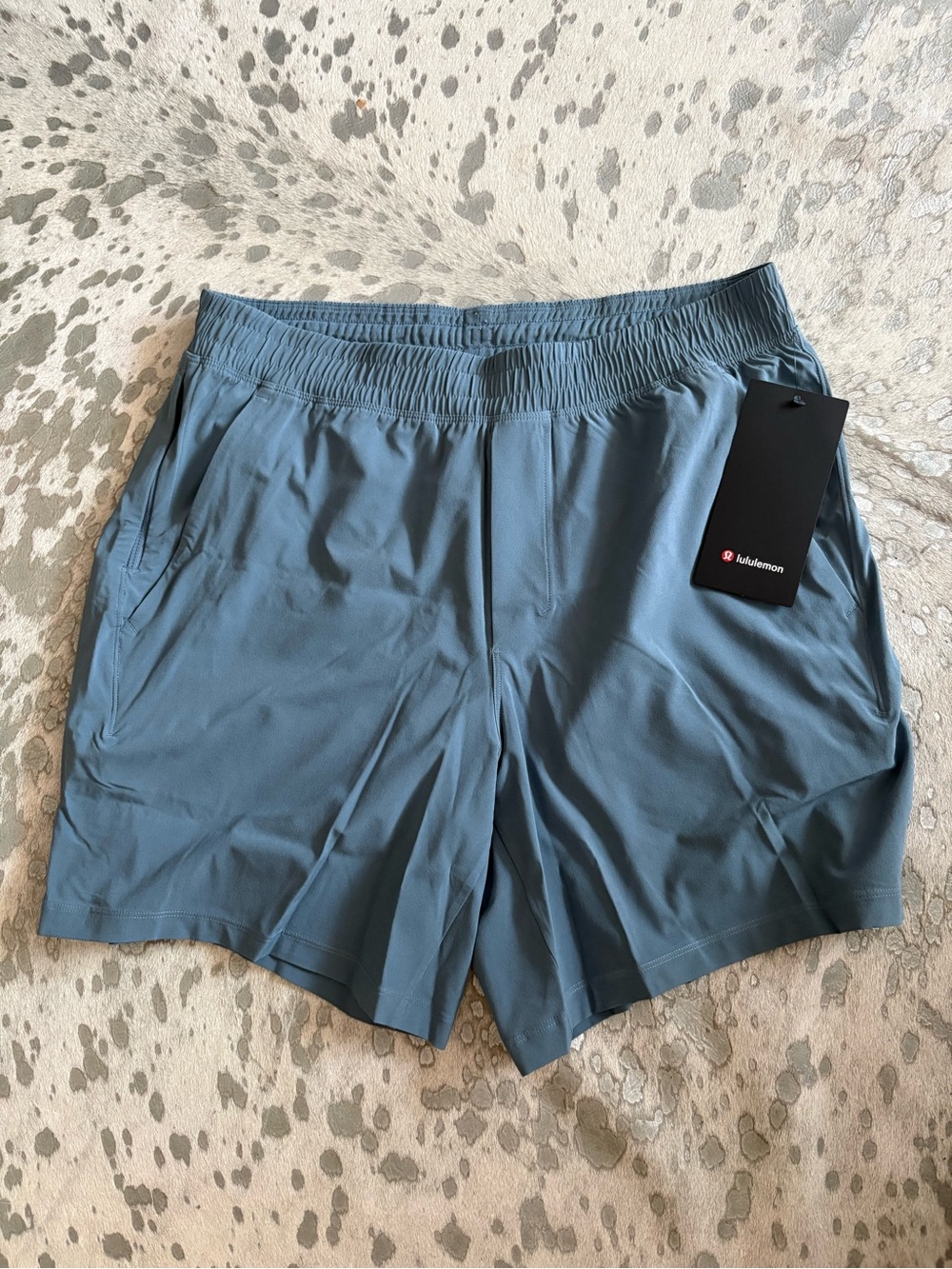 lululemon athletica Men’s Slate Blue Athletic Shorts
